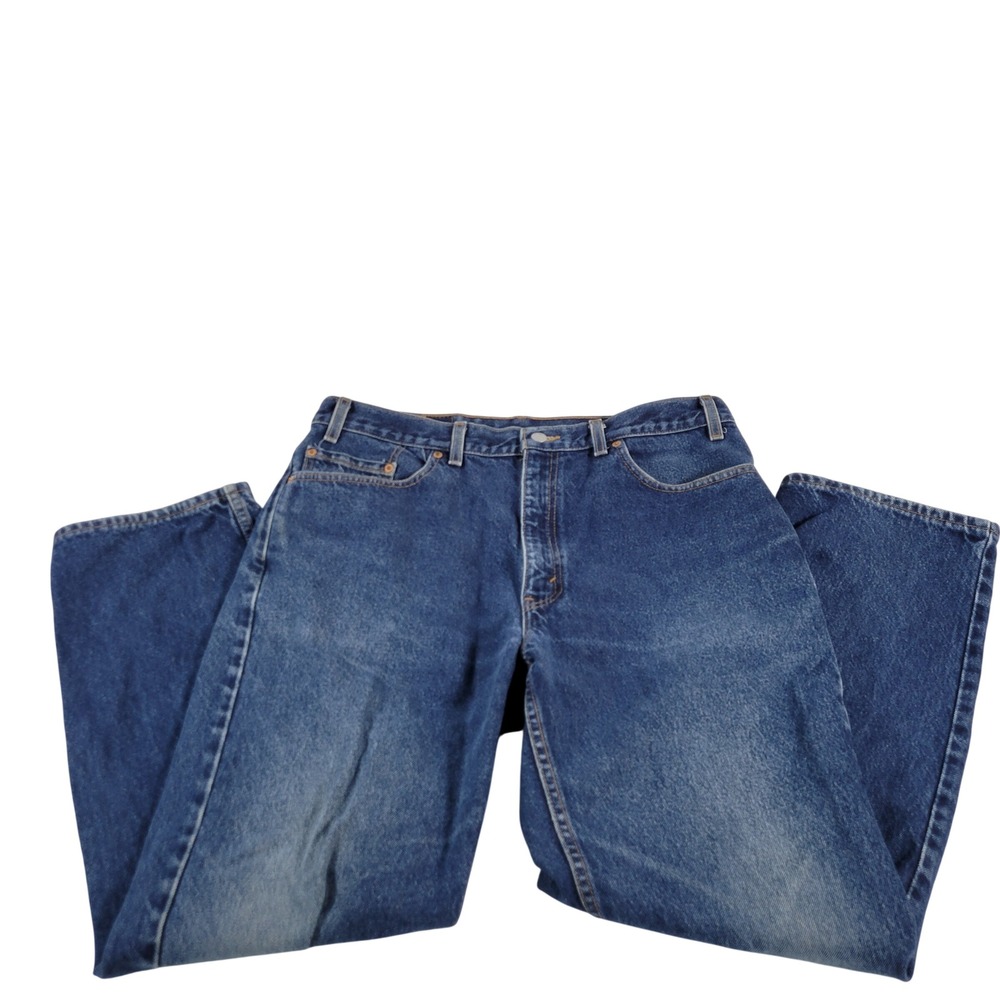 VTG Levi Strauss 505 Mens‎ Jeans W38 L30 Blue Denim Regular Fit